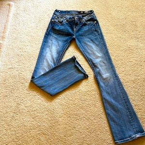 MissMe jeans Women's size 26, length 34. Worn less than 5 times.
